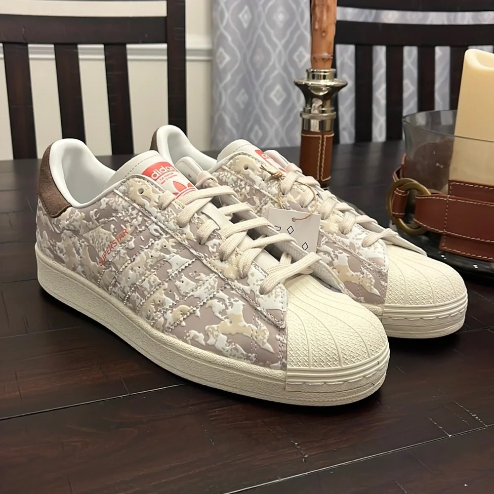 Adidas Superstar IG3082 Shoes Sneakers new Camo Camouflage Mens Size 10